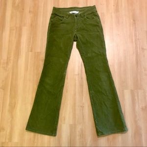Cloudveil Olive Green Bootcut Pants